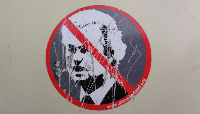fout Wilders FOEI verboden, door Erik bij de Vaate, via Flickr.