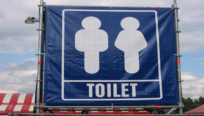 Foto: festival toilet (Low Lands), door Carola, via Flickr.com