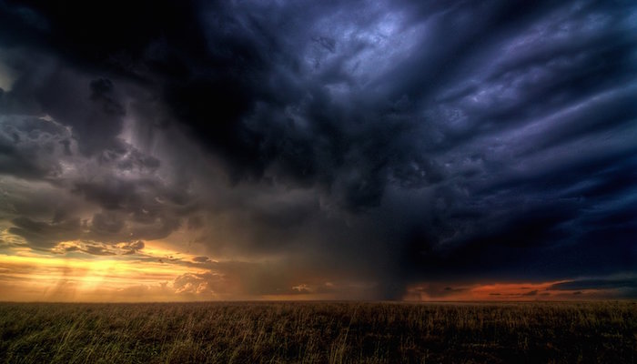 Storm Clouds Gathering, door Zooey, via Flickr.